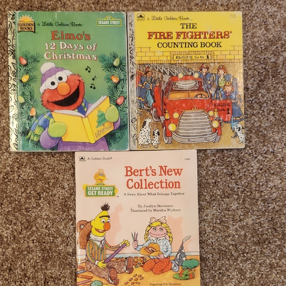 Little Golden Books, Set Of 3